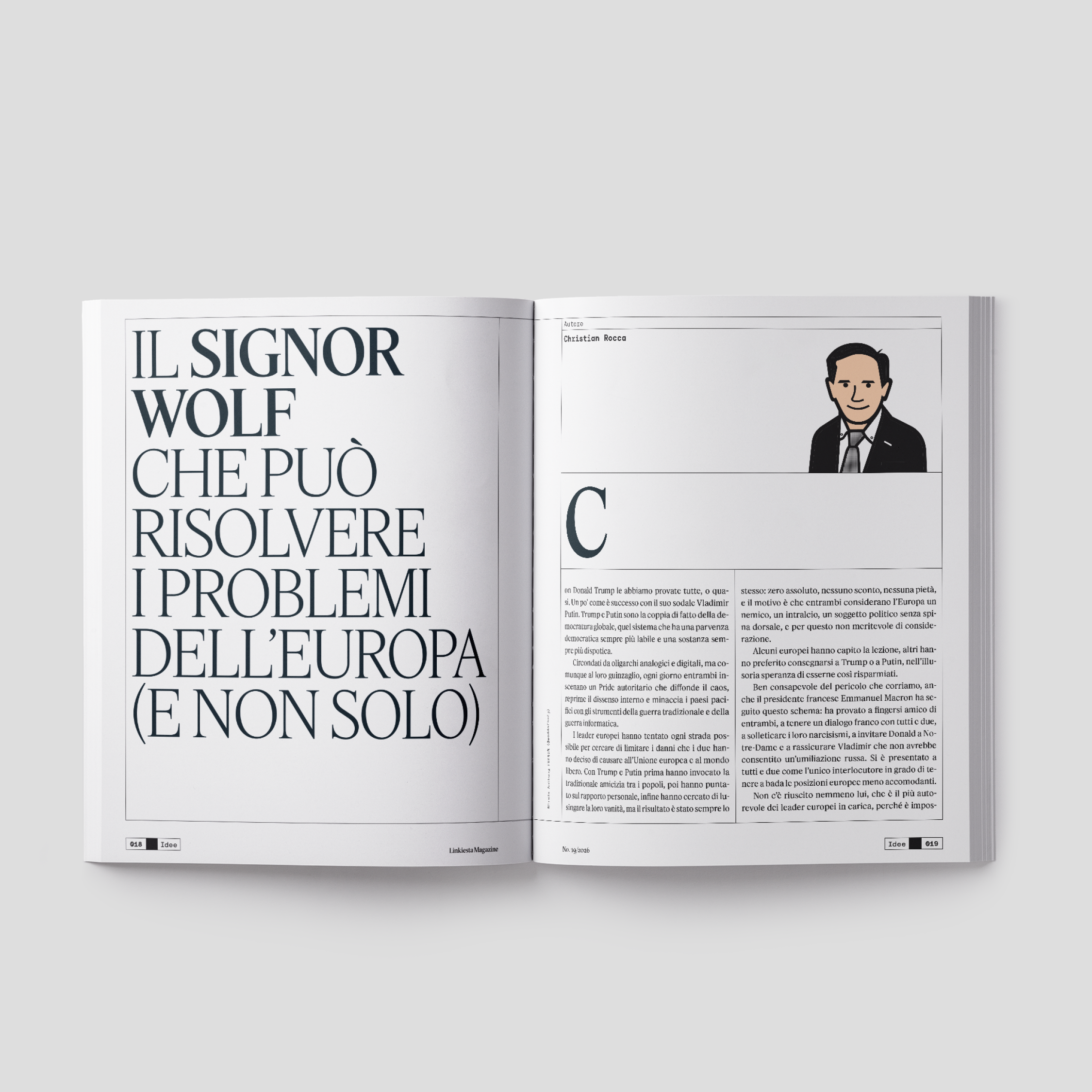 Linkiesta Magazine 02/26 - Super Mario per l'Europa
