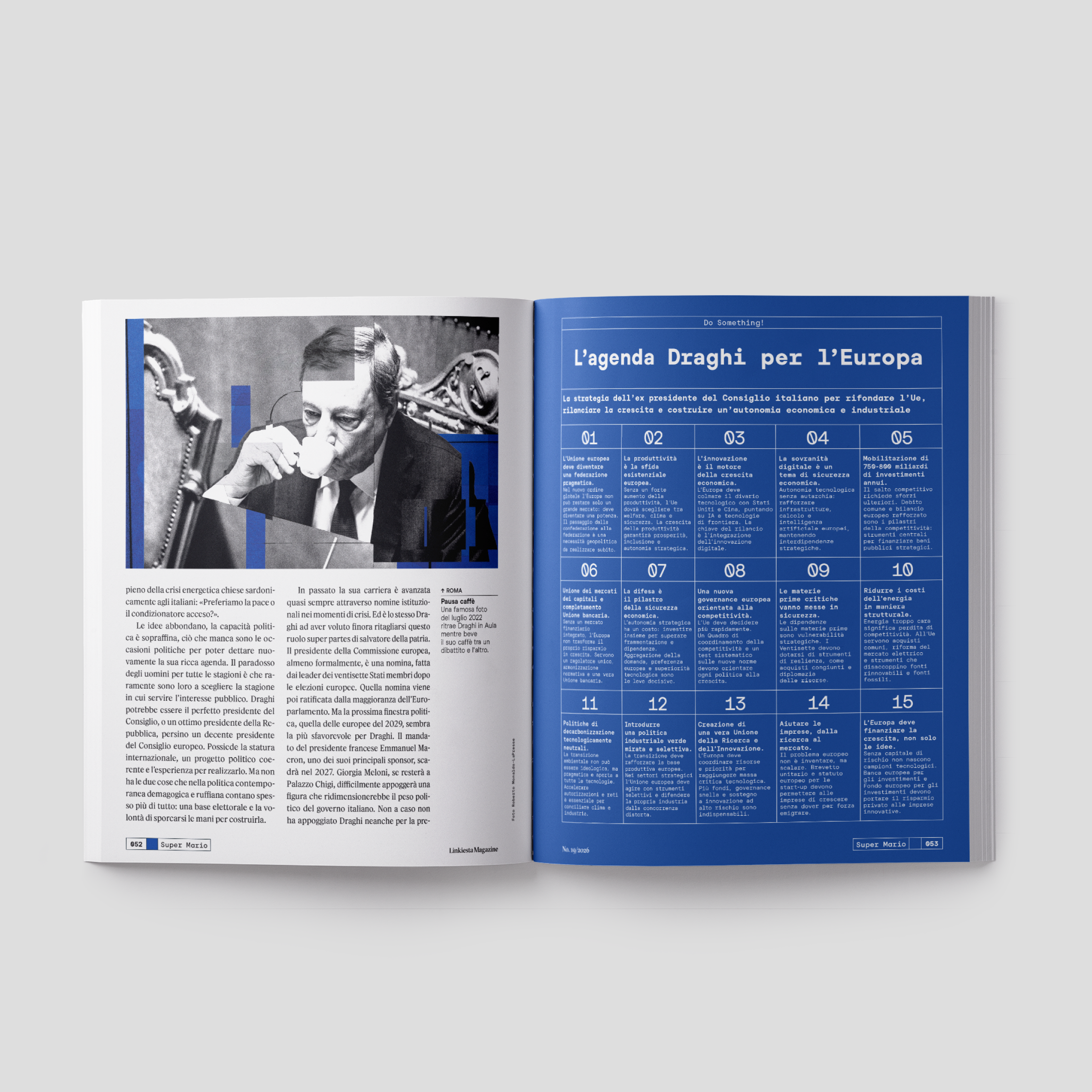 Linkiesta Magazine 02/26 - Super Mario per l'Europa